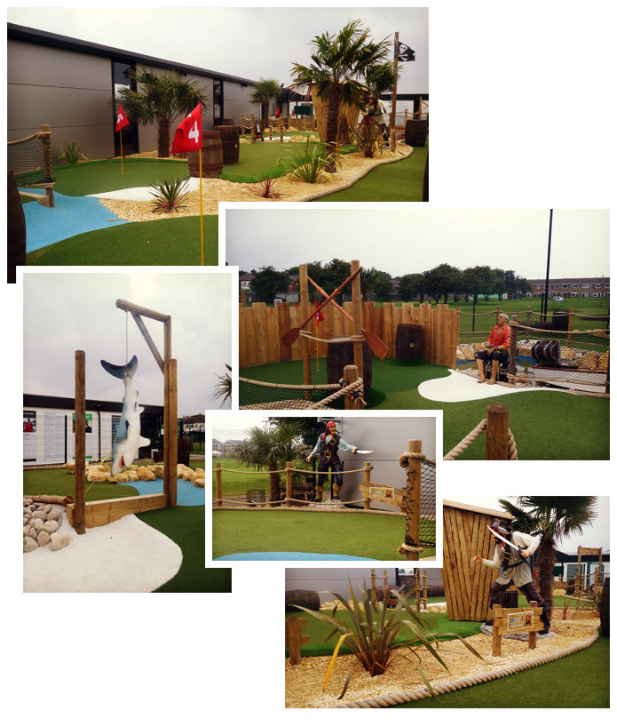 LazyLawn Artificial Grass Adventure Golf