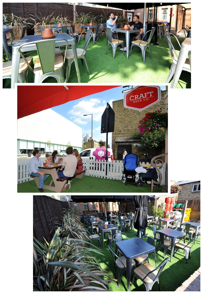 LazyLawn Beer Garden London